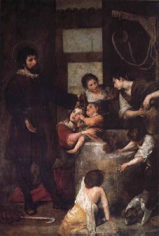 St.Isidoro and the Miracle of the Well, Cano, Alonso
